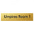 Umpires Room 1