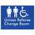 Unisex Accessible Referee Change Room