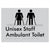 Unisex Staff Ambulant Toilet